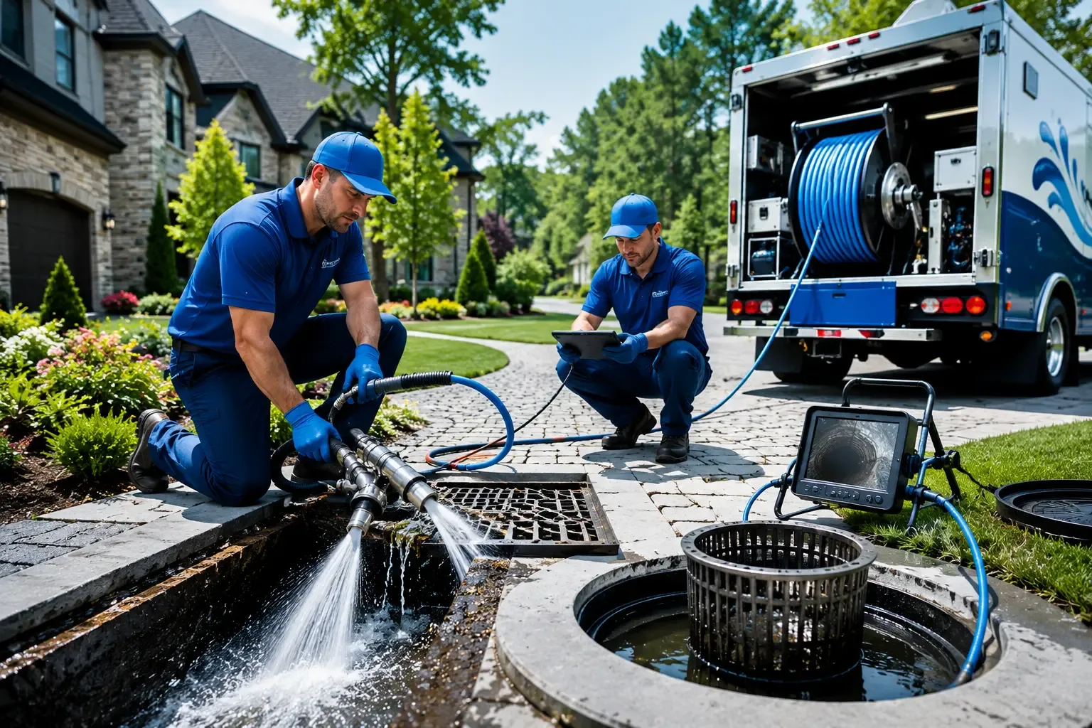 Local outdoor drain cleaning professionals in Freeport, KS